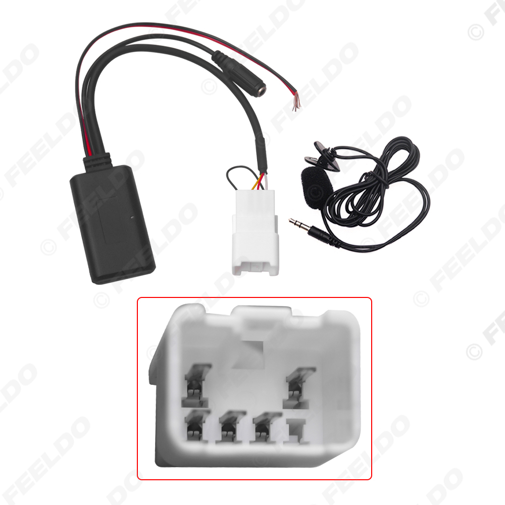 FEELDO 1PC 車 5Pin ワイヤレス Blueto - Bluetooth Adapter Receiver のレビューと価格