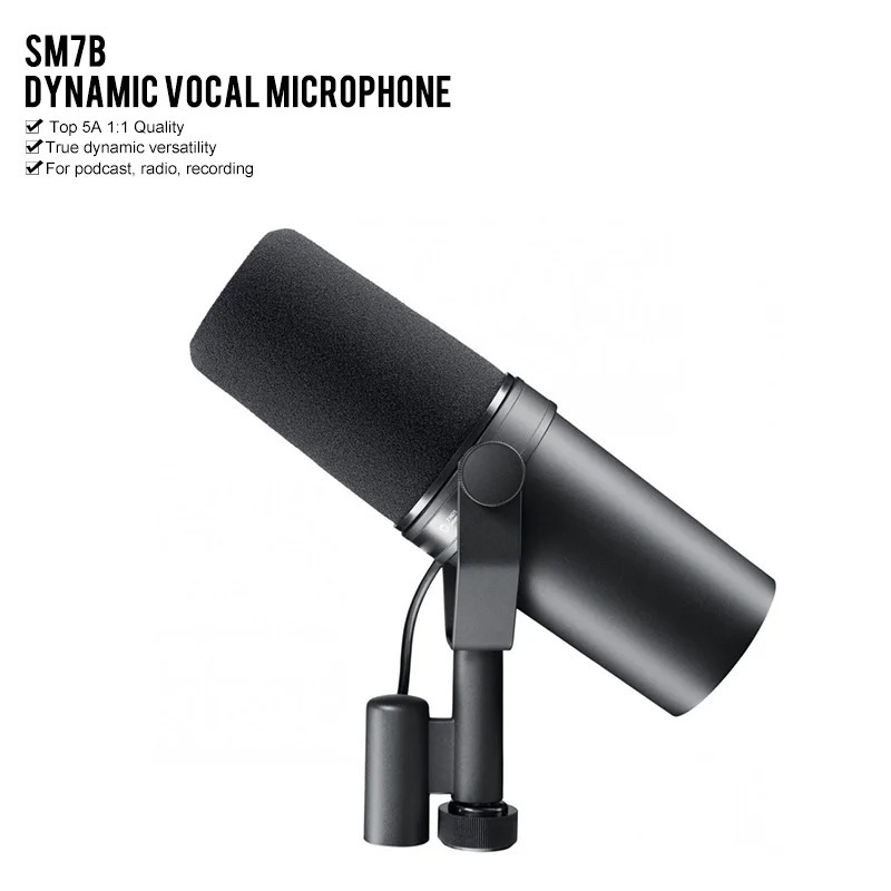 Shure SM7B マイクロフォン Sm7b ダイナミック - Shure Mic Sm7B のレビューと価格