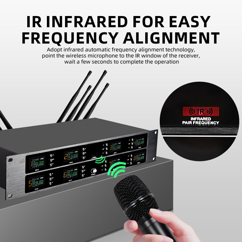 プロ仕様ワイヤレスマイク UHF 8チャンネル ハンドヘルド - Shure Mic Sm58 のレビューと価格