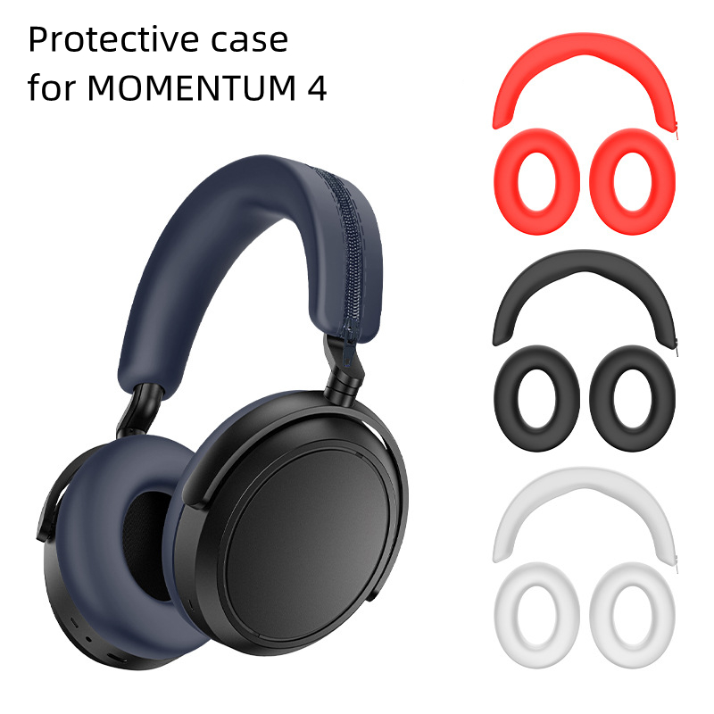 Schr4ヘッドフォン保護カバー、ヘッドビーム保護、シリコン - Sennheiser Headphone Momentum 4 のレビューと価格