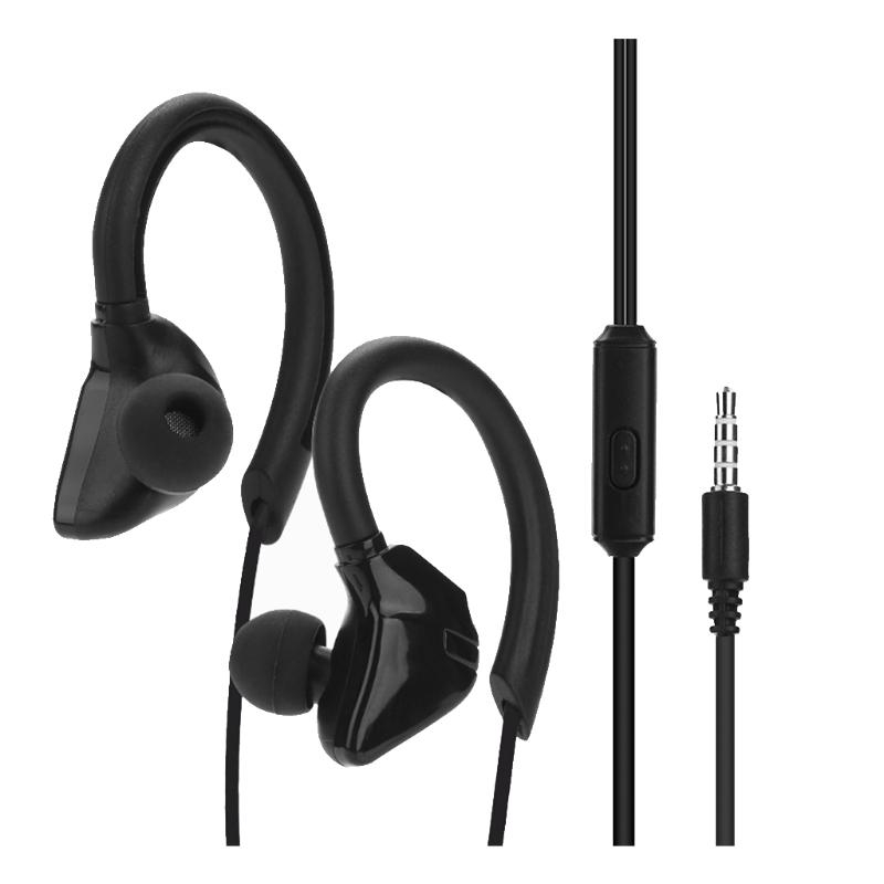 ボリュームコントロールベースとノイズを備えたスポーツ有線イヤ - Sports Earphone Hook のレビューと価格