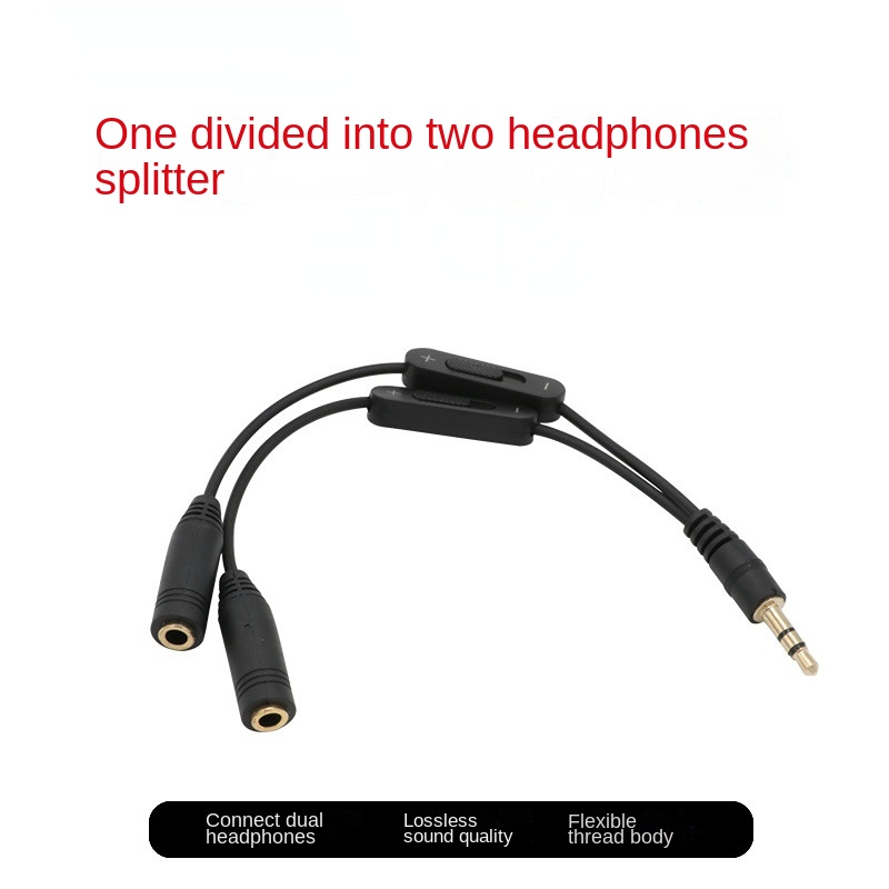 ソケット-オス-メスアダプター,3.5mm,ステレオオーディ - Earphone Splitter Jack のレビューと価格